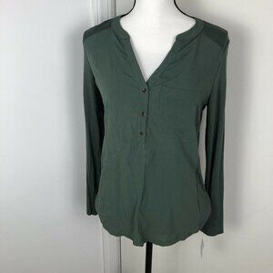Sears Roebuck and Co Olive Green Top Size‎ Small